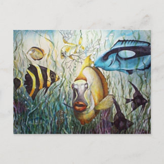 Aquarium Postcard