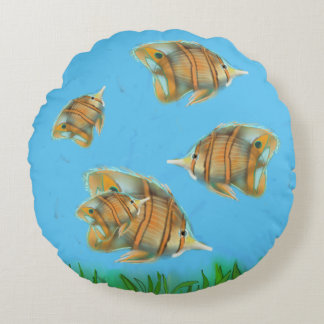 Aquarium Round Cushion