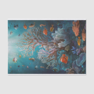 Aquarium Tropical Fantasy, Underwater Dreams Tissue Paper