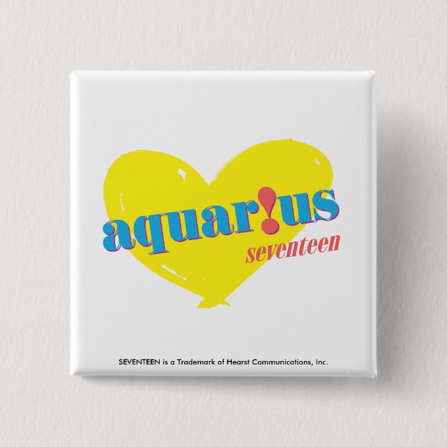 Aquarius 3 15 cm square badge (Front)