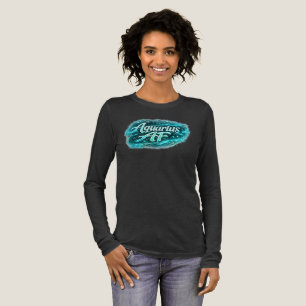 Aquarius AF Zodiac T-Shirt – Bold Air Sign Astrolo Tri-Blend Shirt
