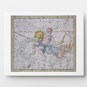 Aquarius and Capricorn, from 'A Celestial Atlas', Plaque