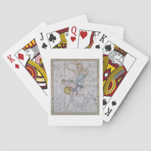 Aquarius and Capricorn, from 'A Celestial Atlas', Playing Cards