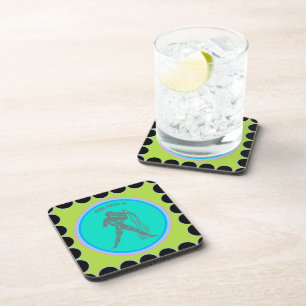 Aquarius Beverage Coaster