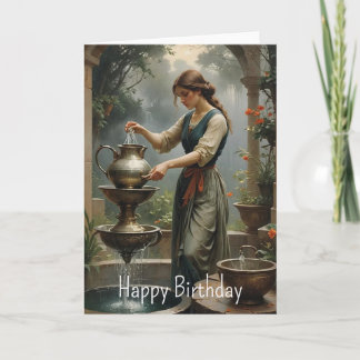 Aquarius Birthday Card