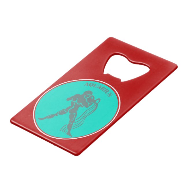 Aquarius Bottle Opener (Front Angled)