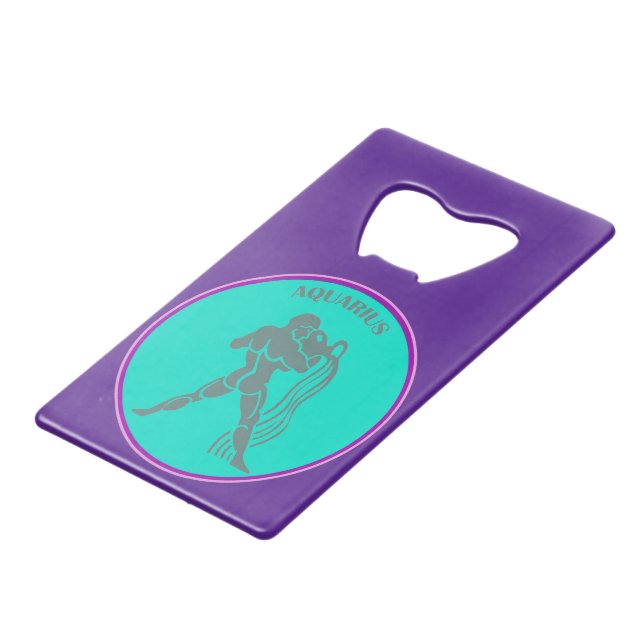 Aquarius Bottle Opener (Front Angled)