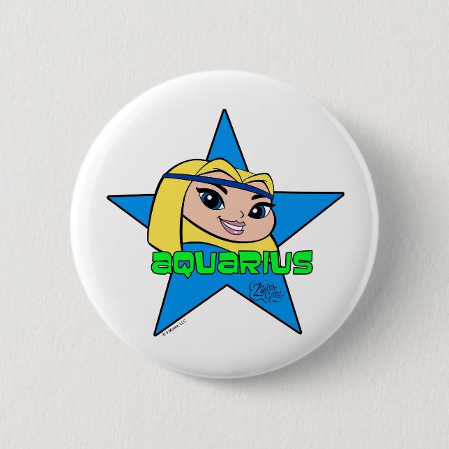 Aquarius Button (Front)