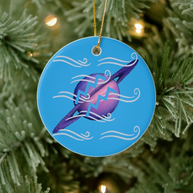 Aquarius Ceramic Tree Decoration (Tree)