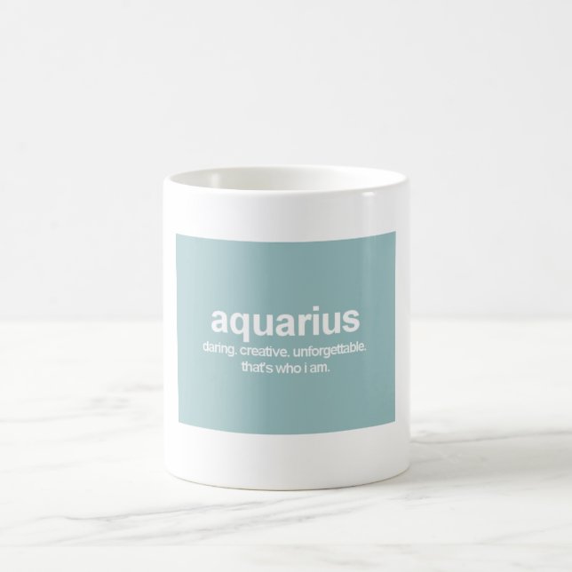 AQUARIUS COFFEE MUG (Center)