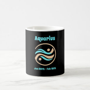 Aquarius coffee mug