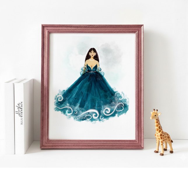 Aquarius Constellation Poster, Minimalist Zodiac  Poster (Creator Uploaded)