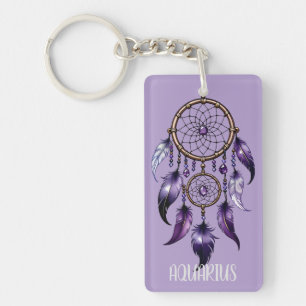 Aquarius Dreamcatcher Key Ring