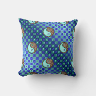 Aquarius & Earth Ox Cushion