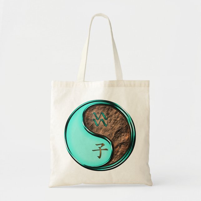 Aquarius & Earth Rat Tote Bag (Front)