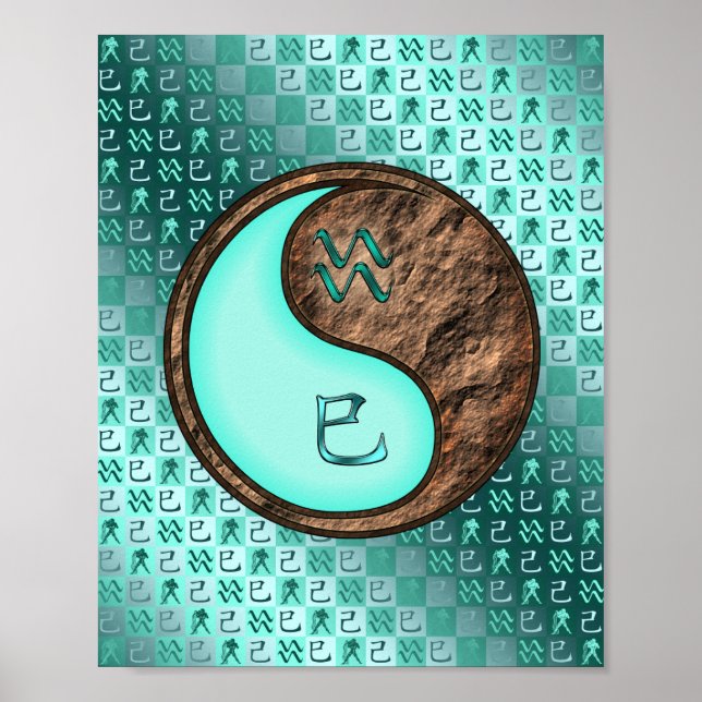 Aquarius & Earth Snake Poster (Front)