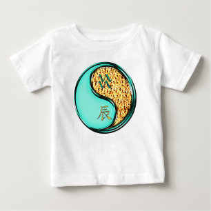 Aquarius & Fire Dragon Baby T-Shirt