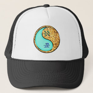 Aquarius & Fire Ox Trucker Hat