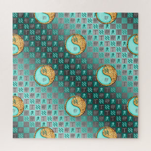 Aquarius & Fire Rabbit Jigsaw Puzzle