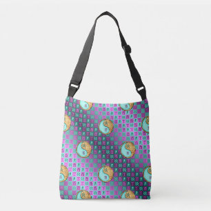 Aquarius & Fire Rooster Crossbody Bag