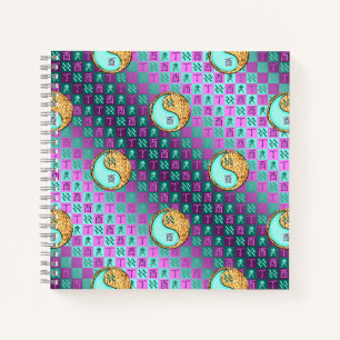 Aquarius & Fire Rooster Notebook