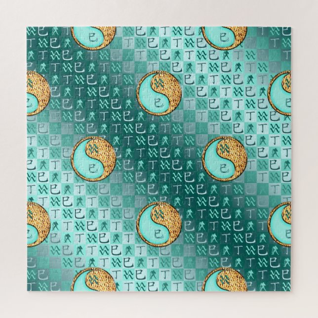 Aquarius & Fire Snake Jigsaw Puzzle (Vertical)