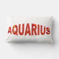 Aquarius - Firey Orange Yellow Blue