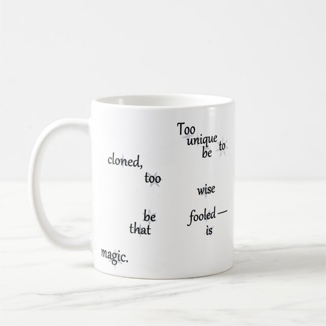 Aquarius Fun & Inspiring Design Daily Use or Gift Coffee Mug (Left)