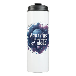 Aquarius Galaxy of Ideas Design Thermal Tumbler