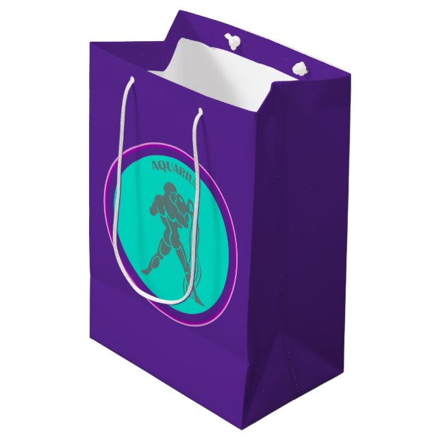 Aquarius Gift Bag (Front Angled)