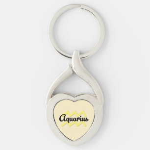 Aquarius Key Ring