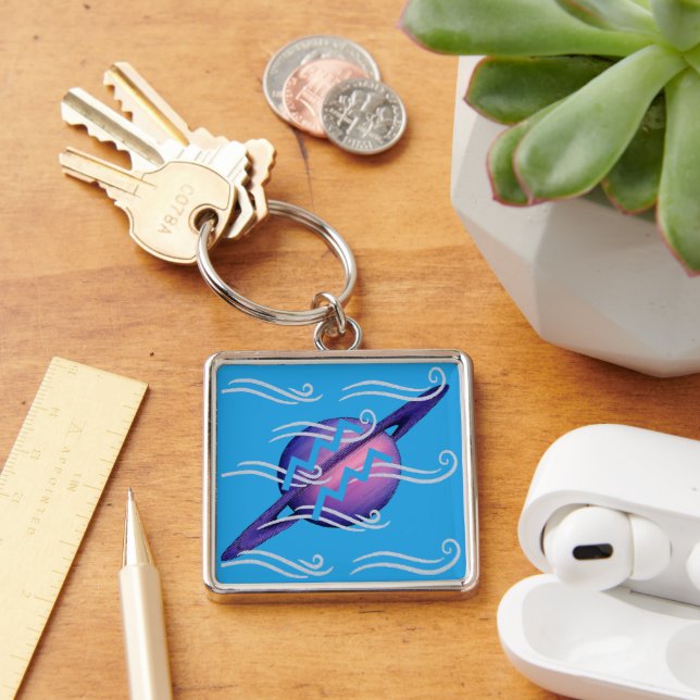 Aquarius Keychain (Desk)