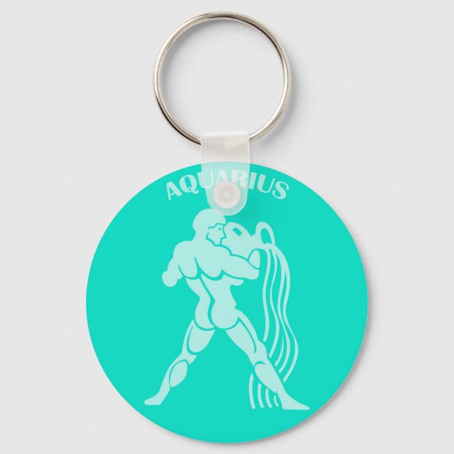 Aquarius Keychain (Front)