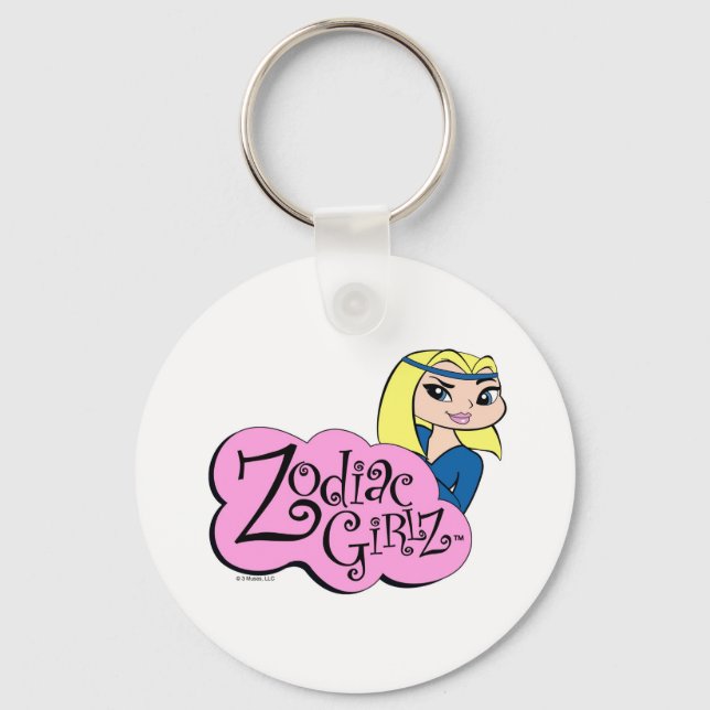 Aquarius Keychain (Front)