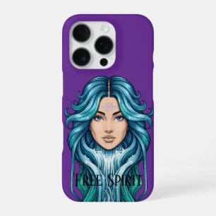 Aquarius Lady: Custom Slim Violet Case