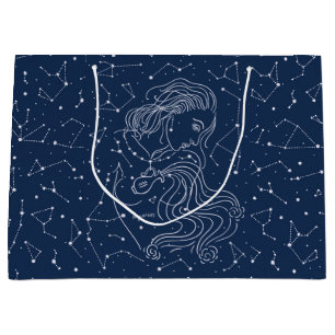 Aquarius Large Gift Bag