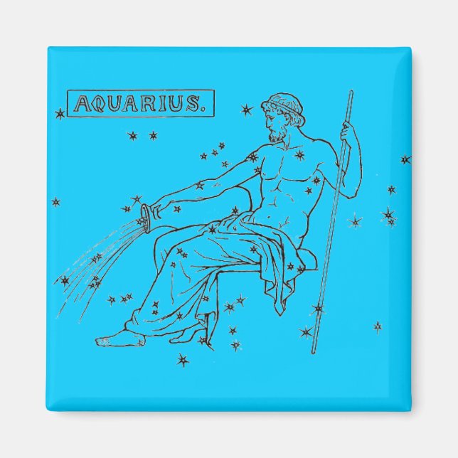 Aquarius Magnet (Front)