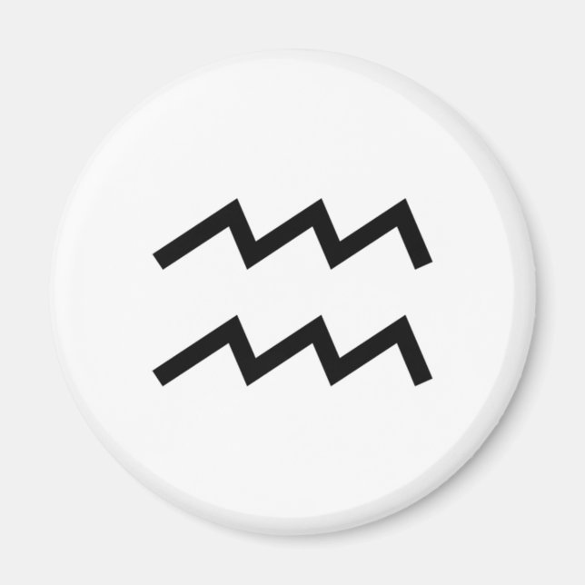 Aquarius Magnet (Front)