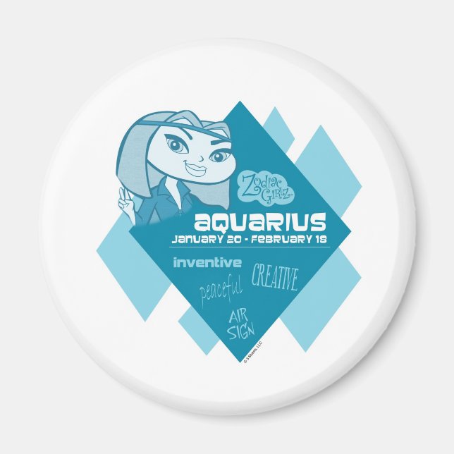 Aquarius Magnet (Front)