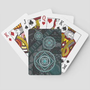 Aquarius Mandala Classic Playing Cards