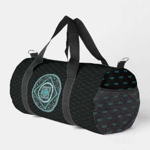 Aquarius Mandala  Duffle Bag