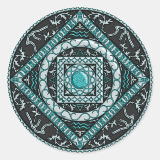 Aquarius Mandala Sticker