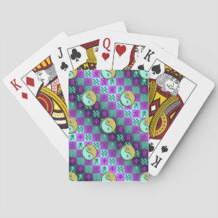 Aquarius & Metal Boar Playing Cards
