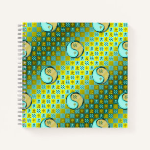 Aquarius & Metal Monkey Notebook