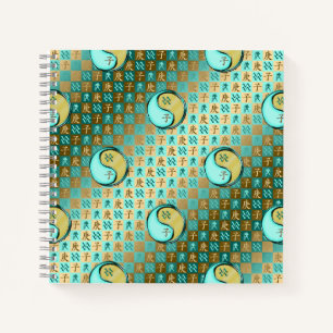Aquarius & Metal Rat Notebook