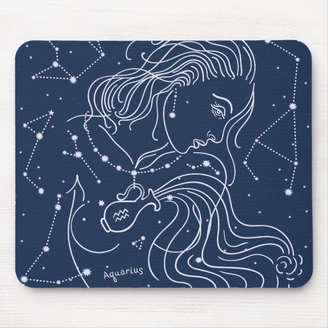 Aquarius Mouse Pad (Front)