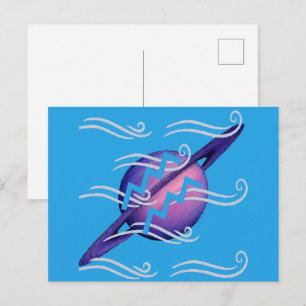 Aquarius Post Card