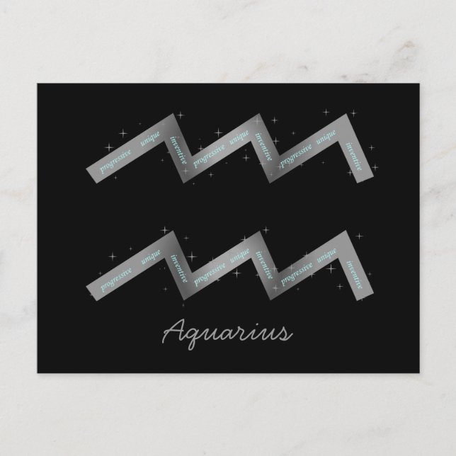 Aquarius Postcard (Front)