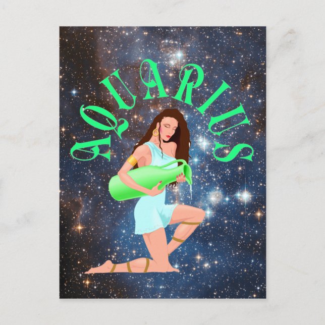 Aquarius Postcard (Front)