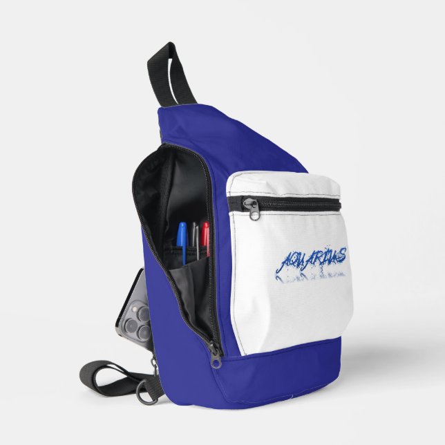 Aquarius Reflection Sling Bag (Open)